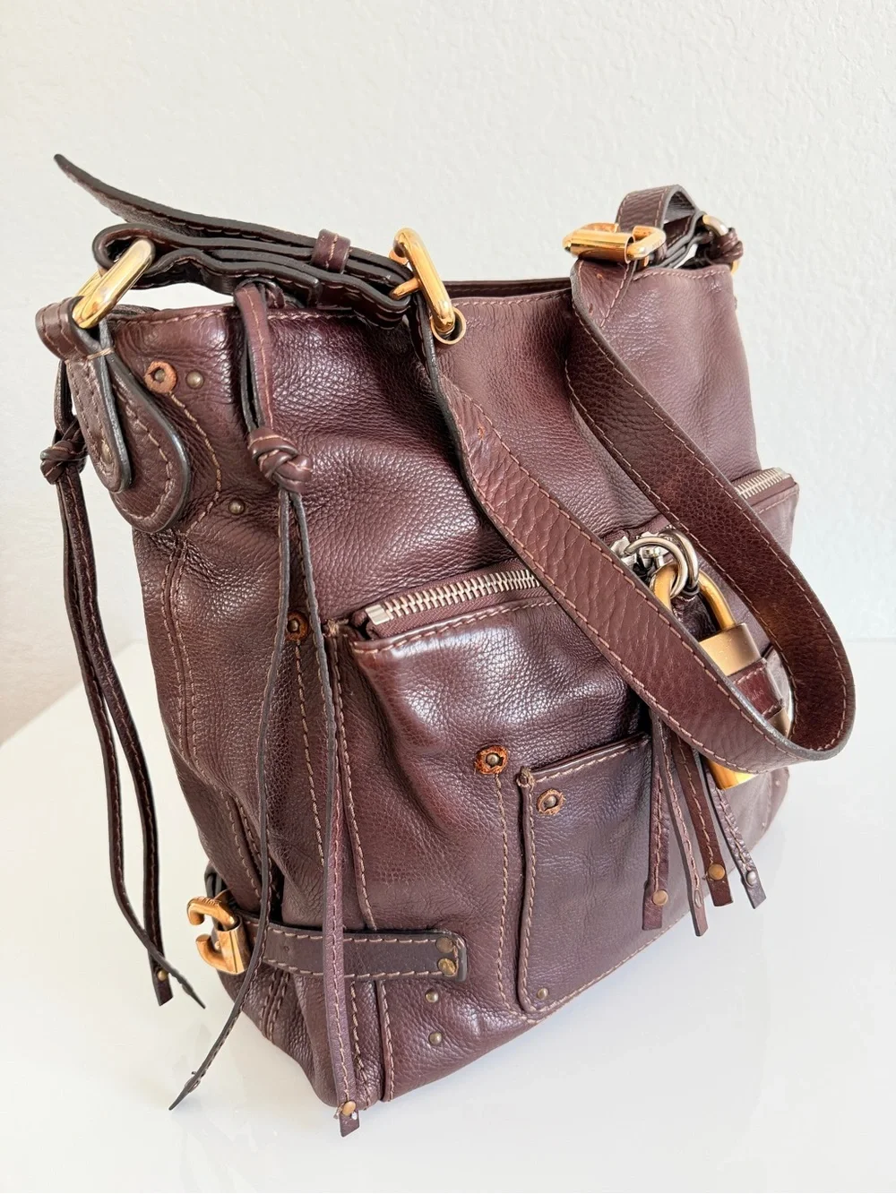 Chloé brown Paddington shoulder bag